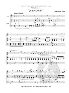 Variations on 'Jenny Jones' von J. Harrington Young 