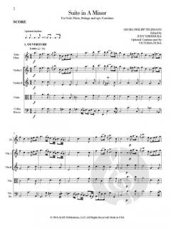 Suite in A Minor von Georg Philipp Telemann 