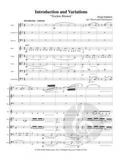 Introduction and Variations 'Trockne Blumen' von Franz Schubert 