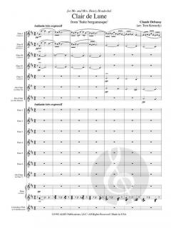 Clair de Lune von Claude Debussy 