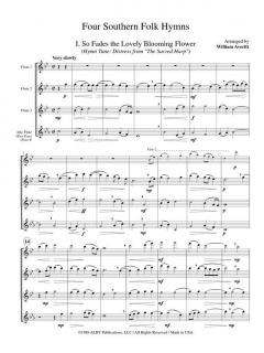 A Sacred Collection, Vol. III: 4 Southern Folk Hymns 