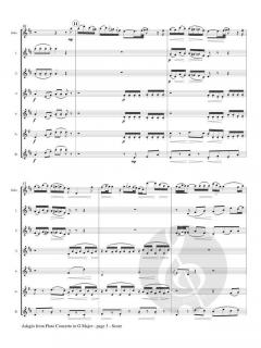 Adagio from Flute Concerto in G Major, K. 313 von Wolfgang Amadeus Mozart 