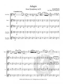 Adagio from Symphony in D von Joseph Haydn 