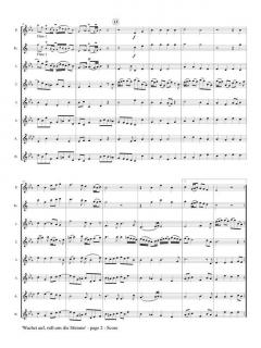 Aria and Chorale from Cantata BWV 140 - 'Sleepers Wake' von Johann Sebastian Bach 