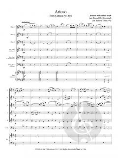 Arioso from Cantata BWV 25 von Johann Sebastian Bach 