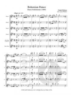 Bohemian Dance von Claude Debussy 