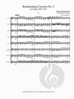 Brandenburg Concerto No. 2 von Johann Sebastian Bach 