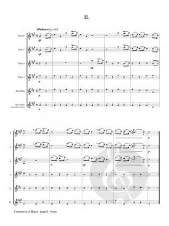 Concerto in A Minor von Joseph Bodin de Boismortier 