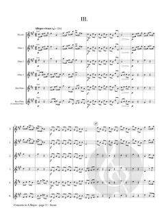 Concerto in A Minor von Joseph Bodin de Boismortier 