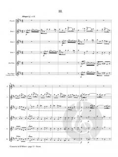 Concerto in B Minor (Op. 15, No. 4) von Joseph Bodin de Boismortier 