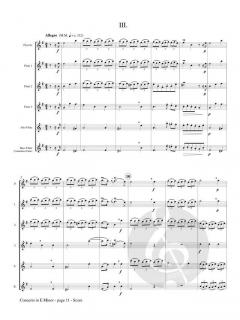 Concerto in E Minor op. 15, No. 6 von Joseph Bodin de Boismortier 