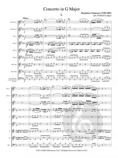 Concerto in G Major von Domenico Cimarosa 