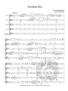 Exsultate Deo von Giovanni Pierluigi da Palestrina 
