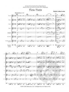 Flute Fiesta von Phyllis Avidan Louke 