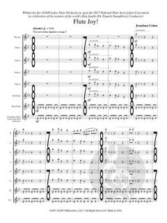 Flute Joy! von Jonathan Cohen 