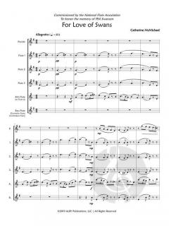 For Love of Swans von Catherine McMichael 