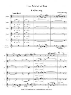 4 Moods of Pan von Graham Powning 