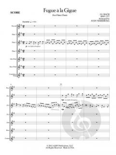 Fugue a la Gigue von Johann Sebastian Bach 