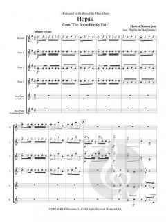 Hopak von Modest Petrowitsch Mussorgski 