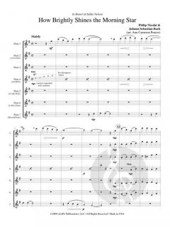 How Brightly Shines the Morning Star von Johann Sebastian Bach 