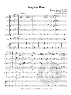 Hungarian Dance von Johannes Brahms 