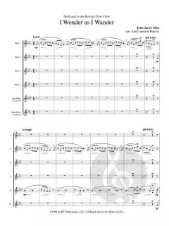 I Wonder as I Wander von John Jacob Niles 