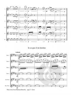 Madama Butterfly (3 Arias) von Giacomo Puccini 