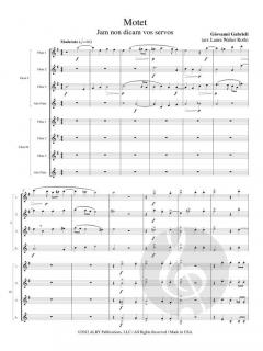 Motet: Jam Non Dicam von Giovanni Gabrieli 