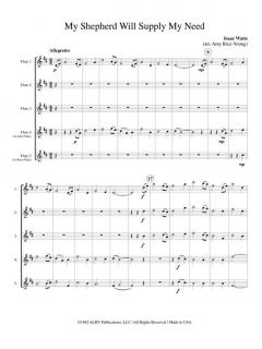 My Shepherd Will Supply My Need von Isaac Watts 