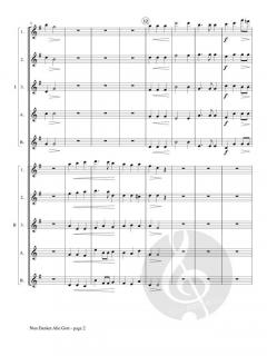 Nun Danket Alle Gott (Antiphonal) von Johann Pachelbel 