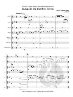 Pandas in the Bamboo Forest von Phyllis Avidan Louke 