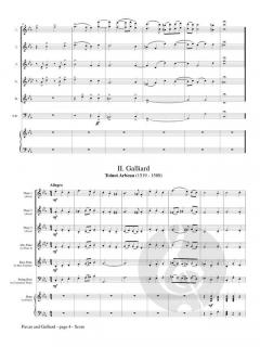 Pavan and Galliard von Thoinot Arbeau 