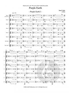 Purple Earth von Samantha Cooke 