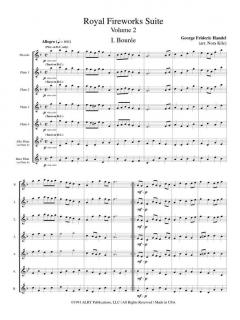 Royal Fireworks Suite, Vol. II von Georg Friedrich Händel 