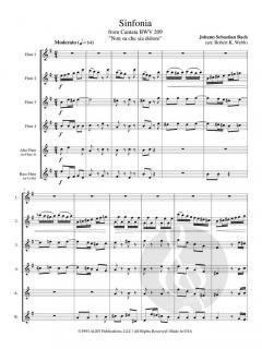 Sinfonia (from Non sa che sia dolore) von Johann Sebastian Bach 