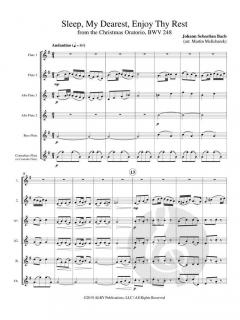 Sleep, My Dearest, Enjoy Thy Rest von Johann Sebastian Bach 