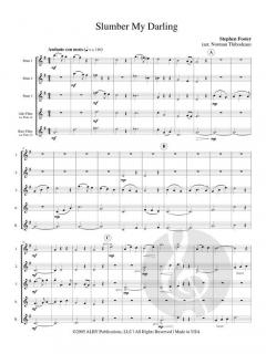 Slumber My Darling von Stephen C. Foster 