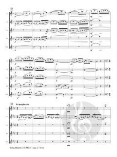 String Quartet in G minor op. 10, part III von Claude Debussy 