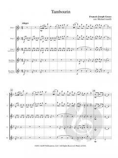 Tambourin von François-Joseph Gossec 