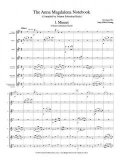 The Anna Magdalena Notebook von Johann Sebastian Bach 