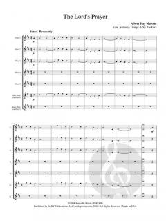 The Lord's Prayer von Albert Hay Malotte 