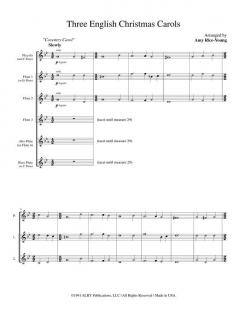 3 English Christmas Carols 