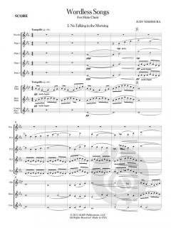 Wordless Songs von Judy Nishimura 