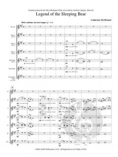 Legend of the Sleeping Bear von Catherine McMichael 