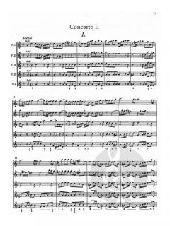 6 Concerti op. 15 Vol. 1 von Joseph Bodin de Boismortier 