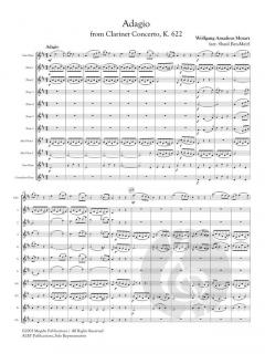 Adagio from Clarinet Concerto, K. 622 von Wolfgang Amadeus Mozart 