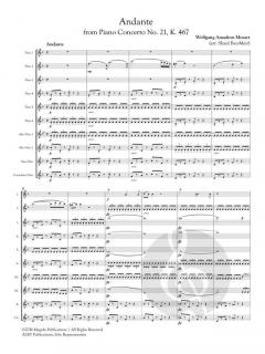 Andante from Piano Concerto No. 21 von Wolfgang Amadeus Mozart 