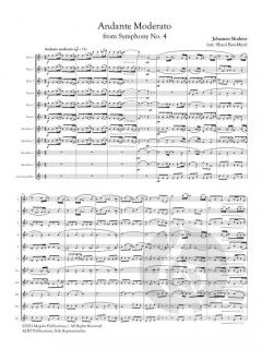Andante Moderato from Symphony No. 4 von Johannes Brahms 
