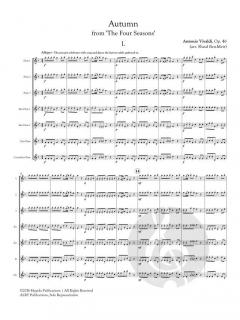 Autumn from The 4 Seasons von Antonio Vivaldi 