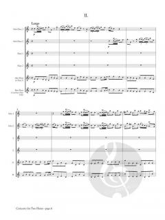 Concerto for 2 Flutes in C Major, RV 533 von Antonio Vivaldi 